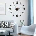 thumbnail image 1 of Reloj de pared pequeño, reloj de pared DIY de 40 cm de diámetro, reloj de pared DIY, reloj pequeño confiable y duradero, 1 of 11