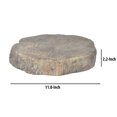 thumbnail image 6 of Round Cemented Log Accent, Brown- Saltoro Sherpi, 6 of 6