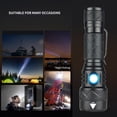 thumbnail image 4 of Discount Qaailabf New Strong Light Flashlight USB Charging, Long Range Mini Flashlight Aluminum Alloy, Rainproof Lighting, Good Heat Dissipation, 4 of 6