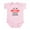 Petal Pink, variant on CafePress - I Get My Awesome From My Grandma Body Suit - Baby Light Bodysuit, Size Newborn - 24 Months