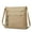 Khaki, variant on Ladies Soft Leather Retro Fashion Small Square Bag Shoulder Bag Handbag Handbag Large Capacity Pocket Crossbody Bag Purse Changer