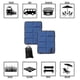 thumbnail image 3 of 2pcs Portable Folding Foam Sit Mat, Thermally Insulated Seat, Blue, 3 of 4