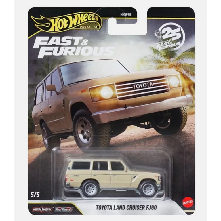 Hot Wheels Premium Fast & Furious 25th Anniversary Die-Cast Cars