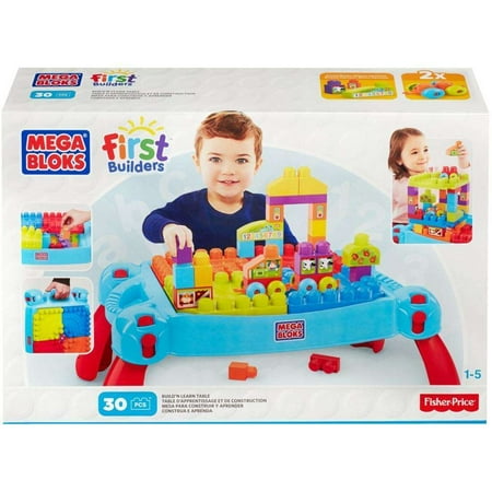 Mega Bloks First Builders Build N Learn Table