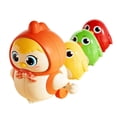 thumbnail image 1 of Abs Chicken Toy, Wind-Up Walking Hen With Magnetic Chick and Spring Chain, for Learning and Imaginative Play, Multicoloured, 1 of 9