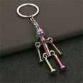 thumbnail image 1 of Mechanical Screw Robot Keychain Movable Joint Robot Car Key Holder for Everyday and Ready Accessory, 1 of 6