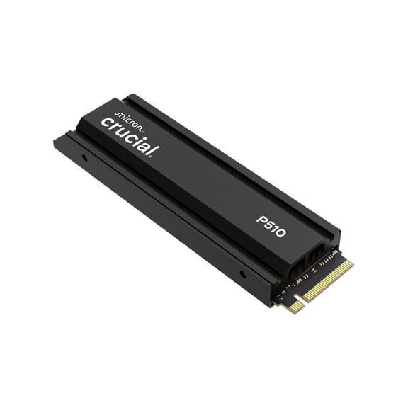 Crucial Technology CT1000P510SSD5 1TB NVMe M.2 PCIe 4.0 Internal SSD with Heatsink