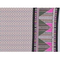 thumbnail image 2 of Zelouf Print On Ity  , Sewing, DIY, Crafts Fabric by the Yard, 371 Hot Pink/olive, 3 Yard, 2 of 2