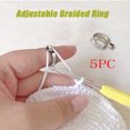 thumbnail image 1 of Daisyyozoid Wholesale Adjustable Knitting Loop Crochet Loop Knitting Accessories Knitting Ring Adjust, 1 of 6