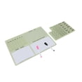 thumbnail image 1 of Magnetic Silicone Calendar, Easy Writing Refrigerator Calendar Soft Message Board Reusable Simple To Clean  for 2024 2025 2026 and More, 1 of 7