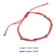 thumbnail image 3 of 2 uds pulseras trenzadas pulsera de mal de ojo pulsera de cuerda ajustable pulsera de cuerda, 3 of 8