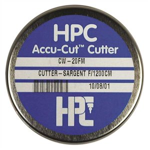 HPC CW-20FM Ensemble d'outils en acier Sargent Cutter de la machine de code