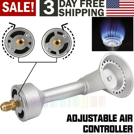 

BBQ High Pressure Propane Cast-Iron Round Burner Head with Orifice Brass Fitting