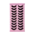 thumbnail image 1 of Pestañas Postizas de Efecto Gato Natural | Juego de 10 Pares | Aspecto Esponjoso y Natural, 1 of 5