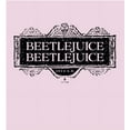 thumbnail image 2 of Beetlejuice Beetlejuice Black Sign Logo Women's Pink Crop Tee-XL, 2 of 5