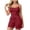 Red, variant on Sexlip Womens Flared Pants All Season wide waistband straight leg soft cotton athletic wear breathable for summer outing Green M