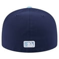 thumbnail image 4 of Men's New Era Navy/Light Blue San Diego Padres Color Pack 2-Tone 59FIFTY Fitted Hat, 4 of 6
