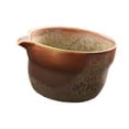 thumbnail image 2 of Cuenco de cerámica para matcha con boquilla, herramienta para preparar té, cuenco de Chawan, cuencos para mezclar matcha para amantes de la Marrón, 2 of 9