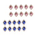 thumbnail image 1 of 20pcs Rhinestone Acrílico Botones 25mm Adorno Decoración Coser Artesanías, 1 of 8