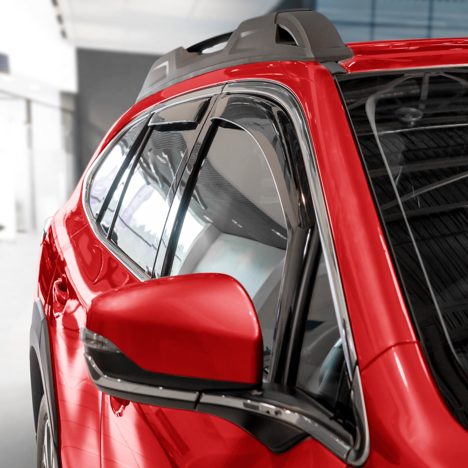 Voron Glass in-Channel Extra Durable Rain Guards for Subaru Outback 2020-2025, Window Deflectors, Vent Window Visors, 4 Pieces - 200673