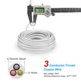 thumbnail image 2 of Cable eléctrico FLETERGIB 22 AWG, 3 conductores, 15 m, con aislamiento de PVC, 2 of 7