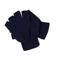 thumbnail image 2 of Lumistal Gloves for Women Knit Warm Gloves Writing Gloves Stretch Knitted Wool Show Finger Solid Color Cycling Gloves Winter Gloves One Size, 2 of 2
