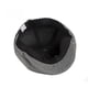 thumbnail image 5 of Una gorra negra unisex con botón de pan, gorra de periódico, gorra octogonal para hombre, 5 of 5