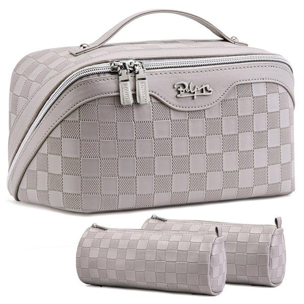 Bolsa organizadora de viaje para maquillaje BOYATU, juego de 3 piezas, impermeable