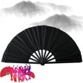 thumbnail image 2 of HeeHom Boots On The Ground Fan, Line Dance Popping Fan - Foldable Clacking Hand Fan for Chinese Kung Fu Tai Chi, Outdoor Events, Performances, 2 of 7