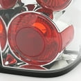 thumbnail image 7 of Spec-D Tuning Chrome Housing Clear Lens Tail Lights Compatible with 2001-2005 Ford Ranger, Left + Right Pair Assembly, 7 of 7