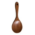thumbnail image 2 of Cuchara de cocina, utensilios de cocina, cuchara de arroz para el hogar, madera de teca, utensilios de cocina antiadherentes para sopa, regalo de, 2 of 9