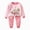 H01-Pink, variant on TOWED22 Toddler Baby Boys Fall Clothes Set Stripe Embroidery Long Sleeve Sweatshirt Pullover Tops & Pants Outfits Size:4-5 Y,Color:AG