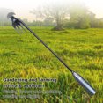 thumbnail image 3 of FaLX Garden Weeding Tool 4-Teeth Long Handle Weed Puller Metal Hand Weeder Easy Removal Lawn Care Home Supply, 3 of 8