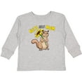 thumbnail image 3 of Inktastic Nuts about Mom Cute Chipmunk with Sunflower Boys or Girls Long Sleeve Toddler T-Shirt, 3 of 5