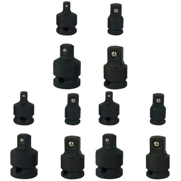 12 Pcs Socket Joint Drive Reducer Ratchet Ratchets Impact Wrench Adapter Grade Increaser