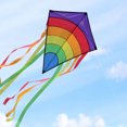 thumbnail image 1 of Cerf-volant à Ligne Unique - Rouge Arc-en-Ciel - pour Enfants à Partir de 3 Ans, 1 of 4