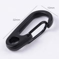 thumbnail image 2 of SagaSave Buckles Climbing Hook for Key Flashlight Portable Strainless Steel Black/Gray, 2 of 5