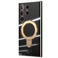 thumbnail image 5 of Dteck for Samsung Galaxy S24 Ultra Case with Magnetic Ring Stand, Compatible with MagSafe, Full Camera Lens Protection, Luxury Plating Slim Cover Samsung S24 Ultra Phone Cases for Women Men,Black, 5 of 5