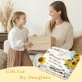 thumbnail image 3 of Daughter Gifts from Mom, Daughter Birthday Gifts Idea, Gifts for Daughter Adult, Blankets for Daughter, Daughter Gifts for Graduation, Holiday, Thanksgiving, Christmas, 60x80, 3 of 6