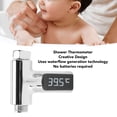 thumbnail image 2 of Yajisi Shower Thermometer Instant Read Waterflow Powered LED Digital Display Baby Bath Temperature Indicator for Home Bathroom, 2 of 10