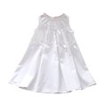 thumbnail image 2 of Wancir kids Baby Girl Dress Toddler Casual Dresses Summer Solid Color Floral Girl Clothes 2-14T, 2 of 8