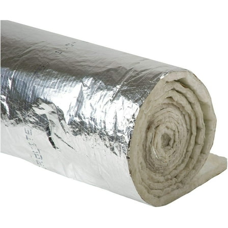 Duct Insulation, 1-1/2In x 48In x 25Ft