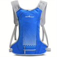 thumbnail image 3 of Breathable Bicycle Cycling Backpack, With Helmet Organizer Pocket, Hydration Pack For Biking Riding Running Hiking, 3 of 5