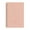 Apricot pink color, variant on Jesscasday Twin Coil Binding Notebook 120 Pages 100gsm Lined Paper College Ruled Note Book Journal for Writing Journaling 14.8x21cm