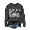 thumbnail image 4 of Womens Fashion Casual Long Sleeve Sweatshirt Crew Neck Sweatshirts Printed Pullover Hoodless Sweatshirts Top Women Zip up Juniors Sweatshirts Light Womens Sweatshirt Casual Sweatshirts for Women, 4 of 5