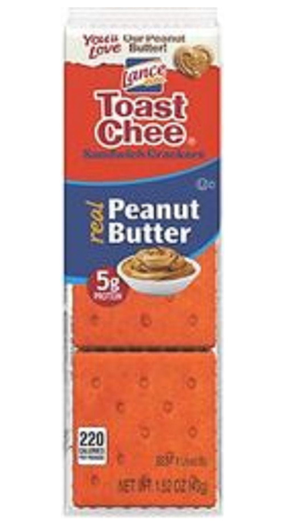 Lance Toast Chee Peanut Butter Crackers (40 ct.)