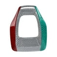 thumbnail image 5 of Cubierta de Marco de Fibra de Carbono de 3 Colores, Cubierta de Panel de Cambio de Marchas de Consola Central, Pegatina Interior de Estilo de Coche para Giulia Stelvio 2020, 5 of 5