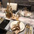 thumbnail image 4 of Napkin Rings, 12 Piece Metal Napkin Rings For Wedding Dinner Birthday Table Decoration （Gold）, 4 of 5