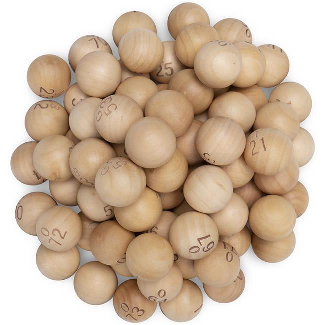 brybelly gbin 1001 0 87 in wooden bingo balls blank bingo balls