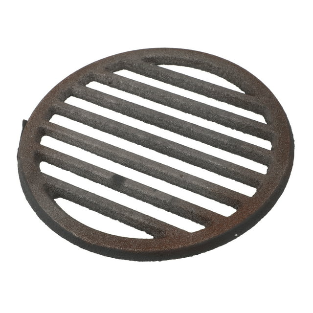 Rejilla de cocción de hierro fundido: Rejilla de carbón de repuesto, parrilla inferior de hierro fundido, repuestos de carbón, accesorios para barbacoa de 20 cm